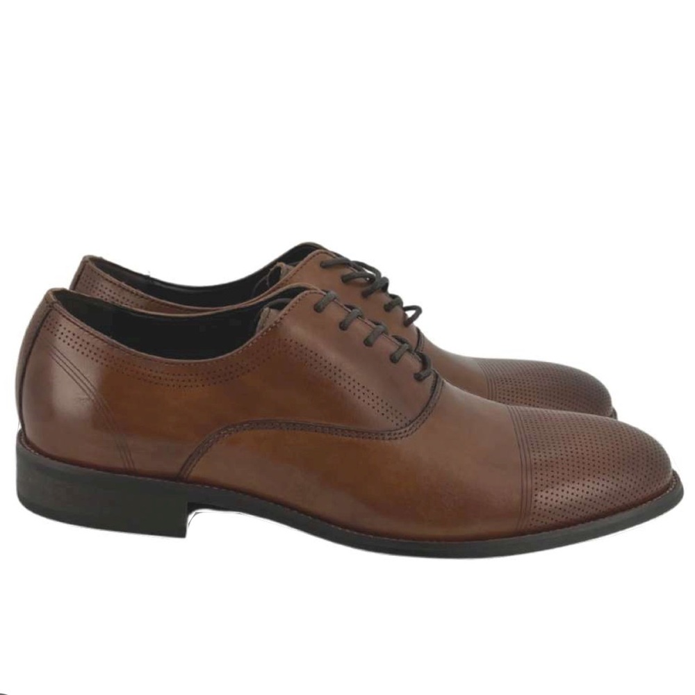 Kenneth Cole Reaction Men’s Brown Jean-Ial Dress Shoes / Size 8.5